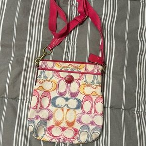 Coach cross pody purse